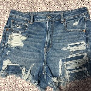 American eagle denim shorts